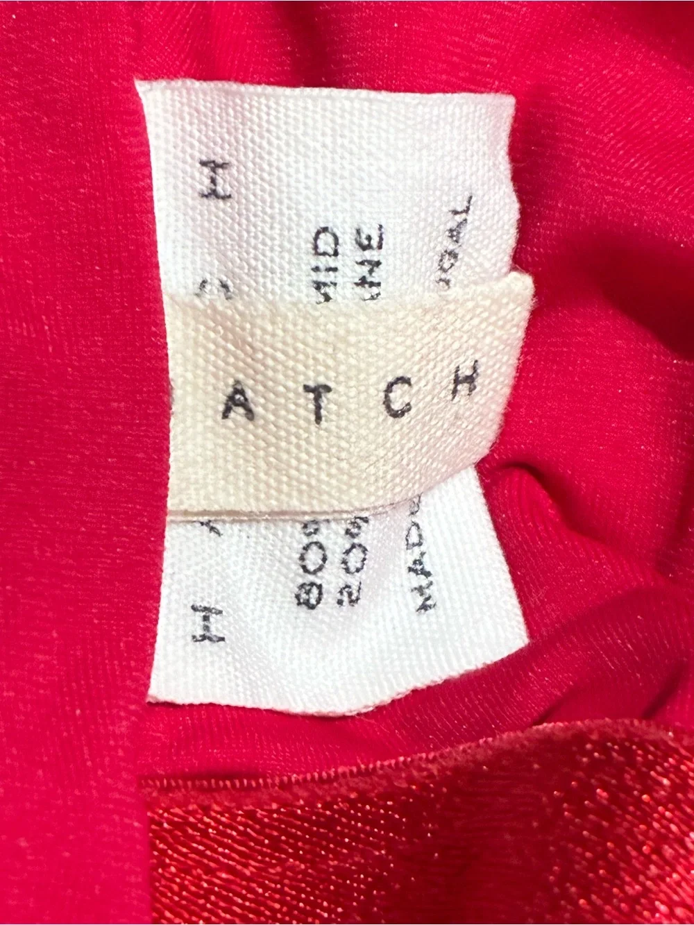 HATCH Antigua Maillot One Piece Ruffle Swimsuit Red